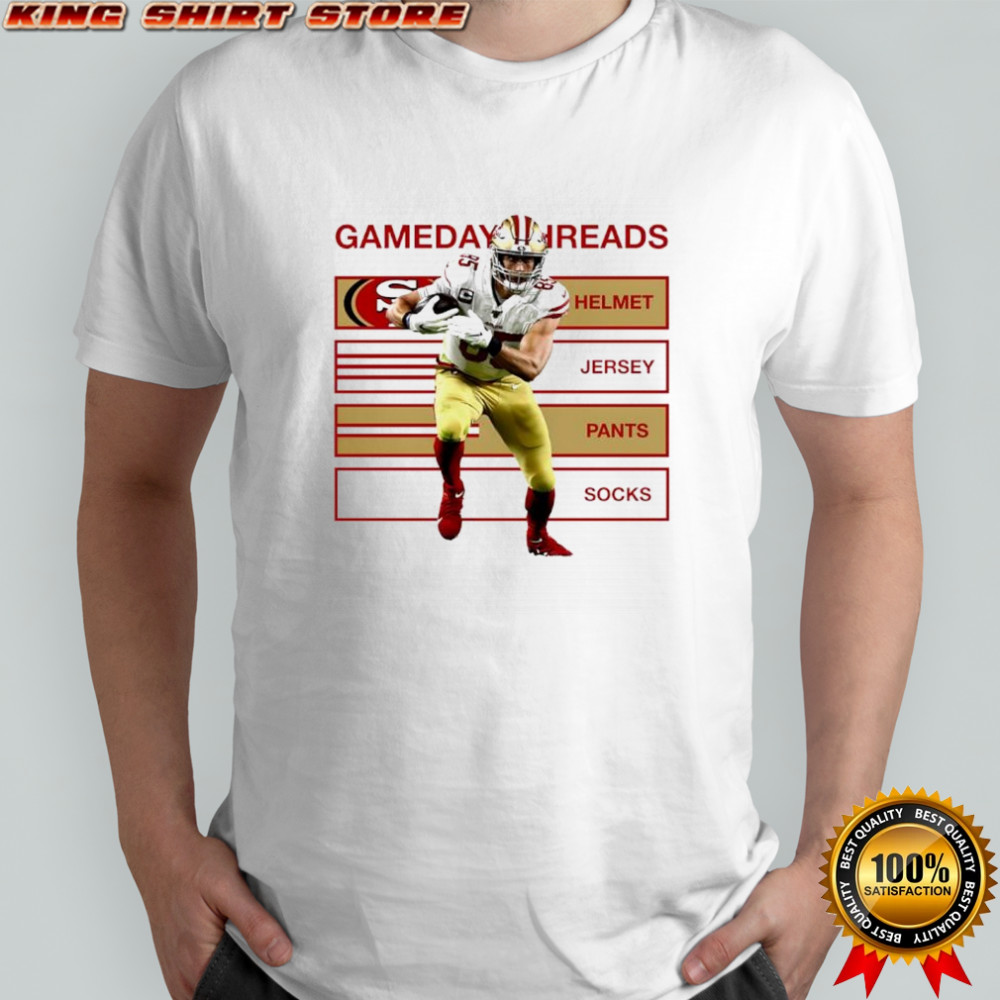 San Francisco 49ers 2025 gameday threads shirt