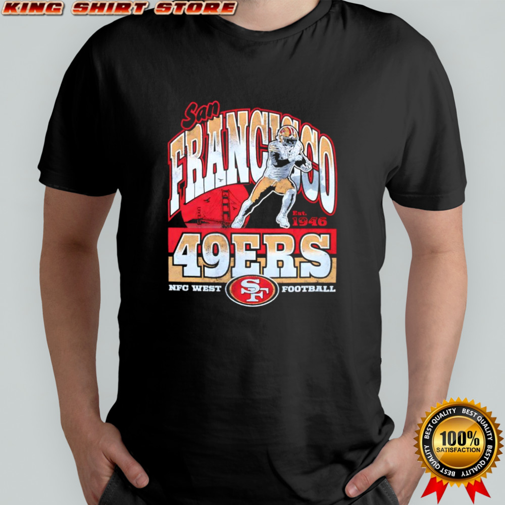 San Francisco 49ers Est 1946 NFC West football player logo shirt