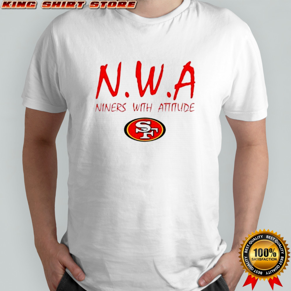 San Francisco 49ers NWA Niners with attitude shirt