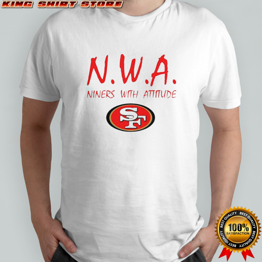 San Francisco 49ers N.W.A Niners With Attitude T-Shirt