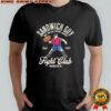 Sandwich guy only you can prevent fascism fight club shirt