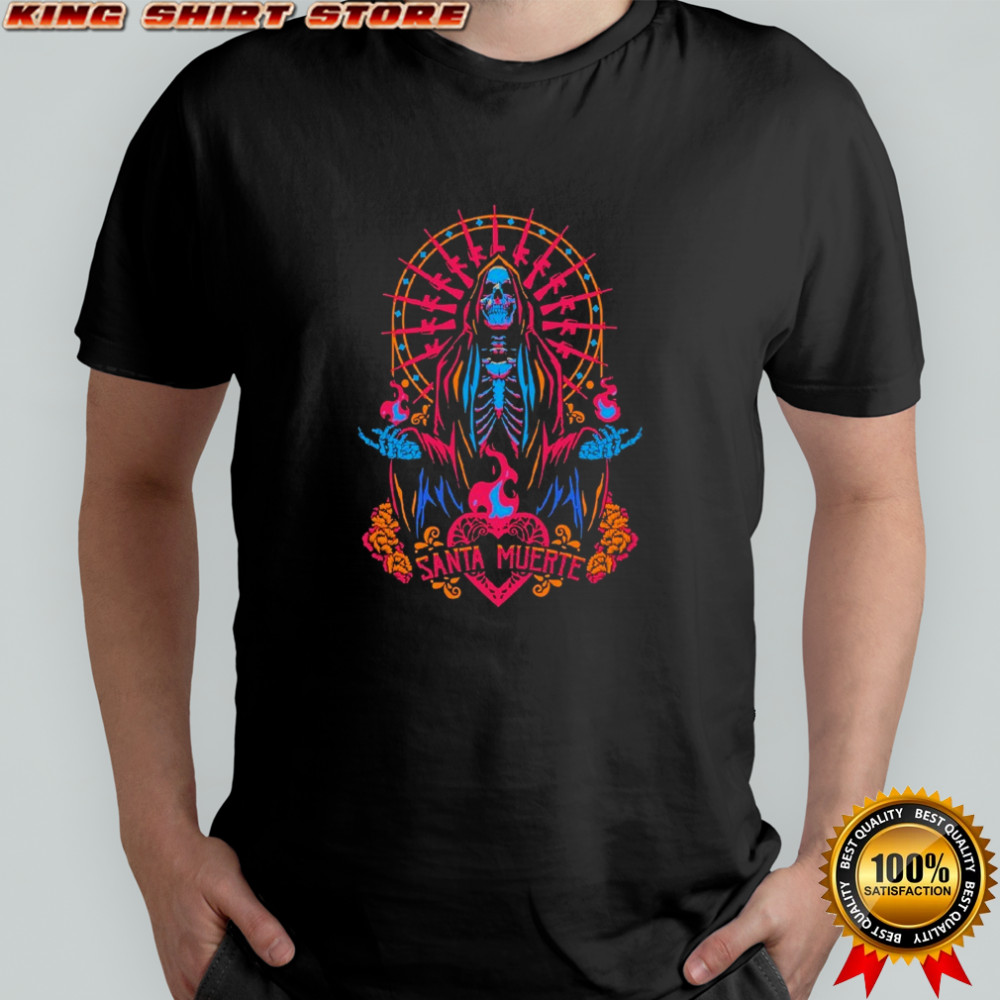 Santa Muerte Skeleton T-shirt
