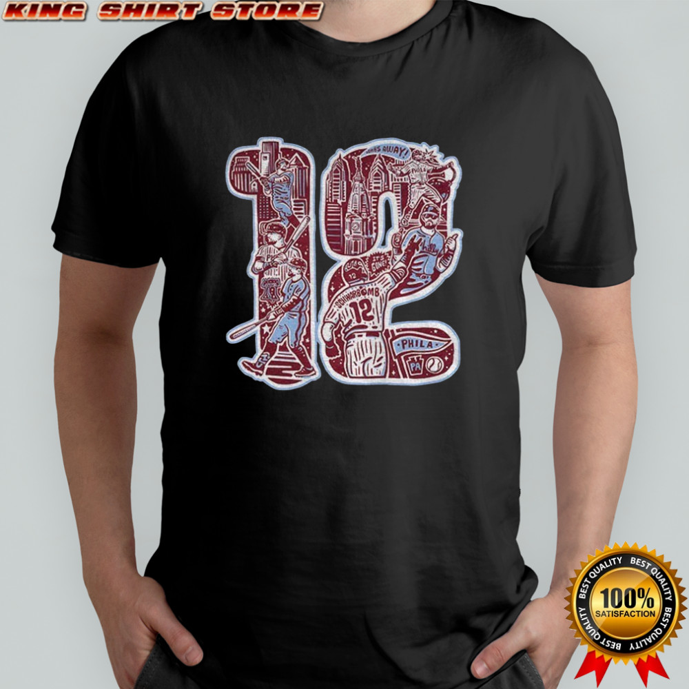 Schwarbomb Kyle Schwarber 12 Phillies baseball shirt