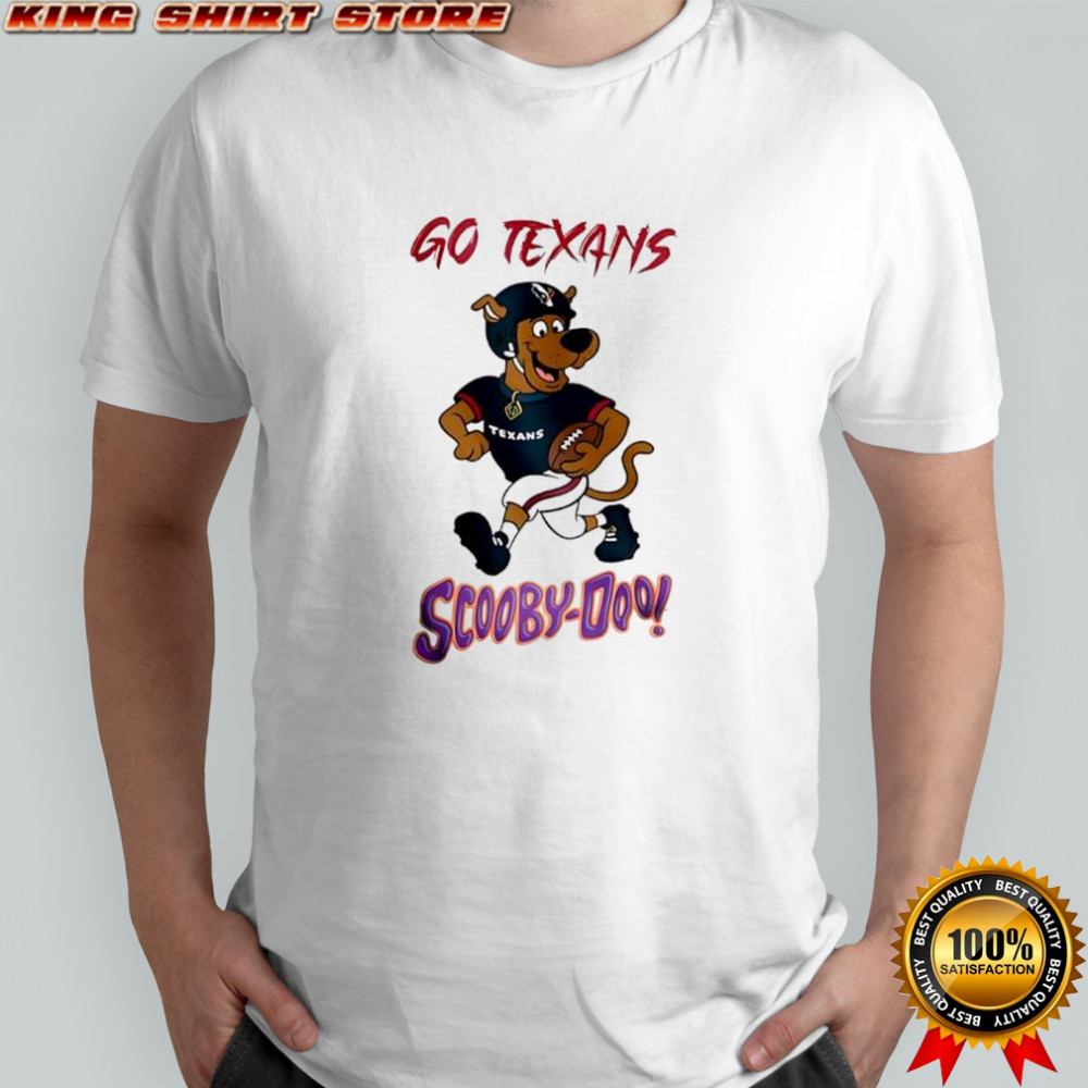 Scooby-Doo x Houston Texans football go Texans shirt