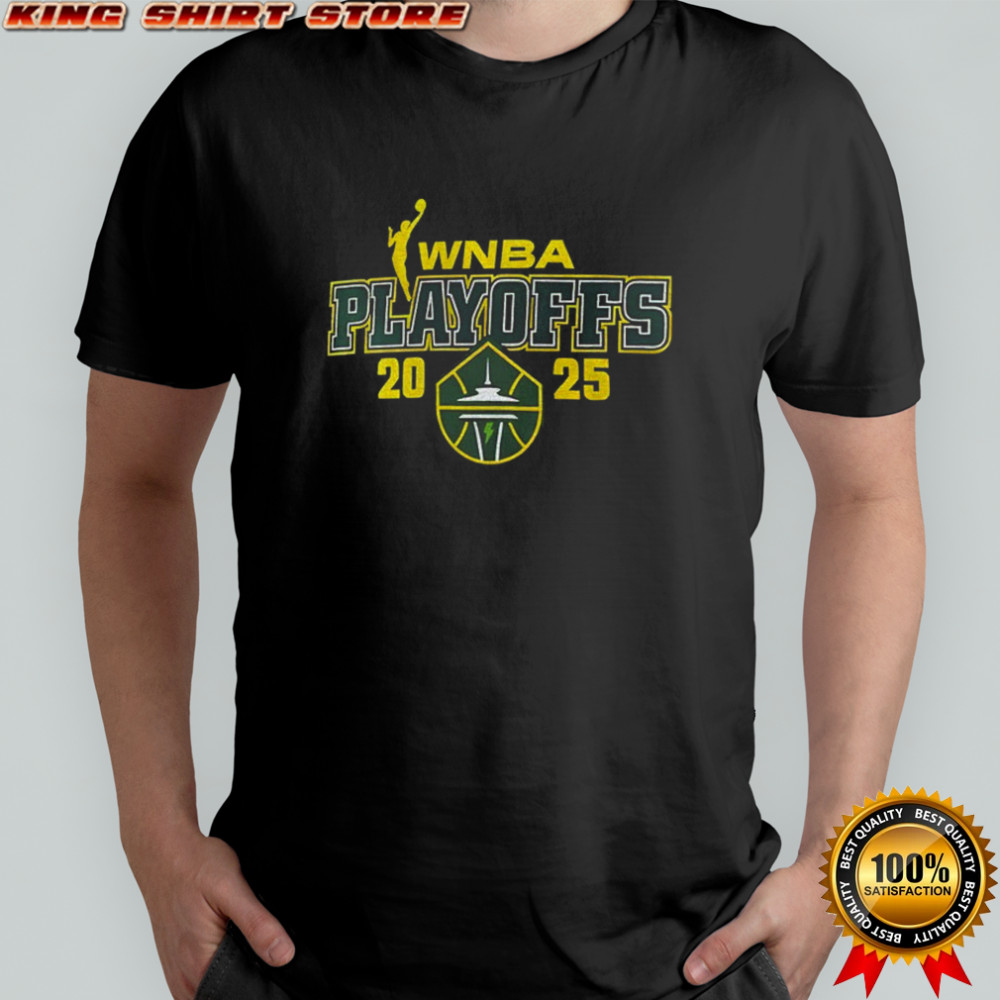 Seattle Storm Basketball WNBA Playoffs 2025 logo shirt
