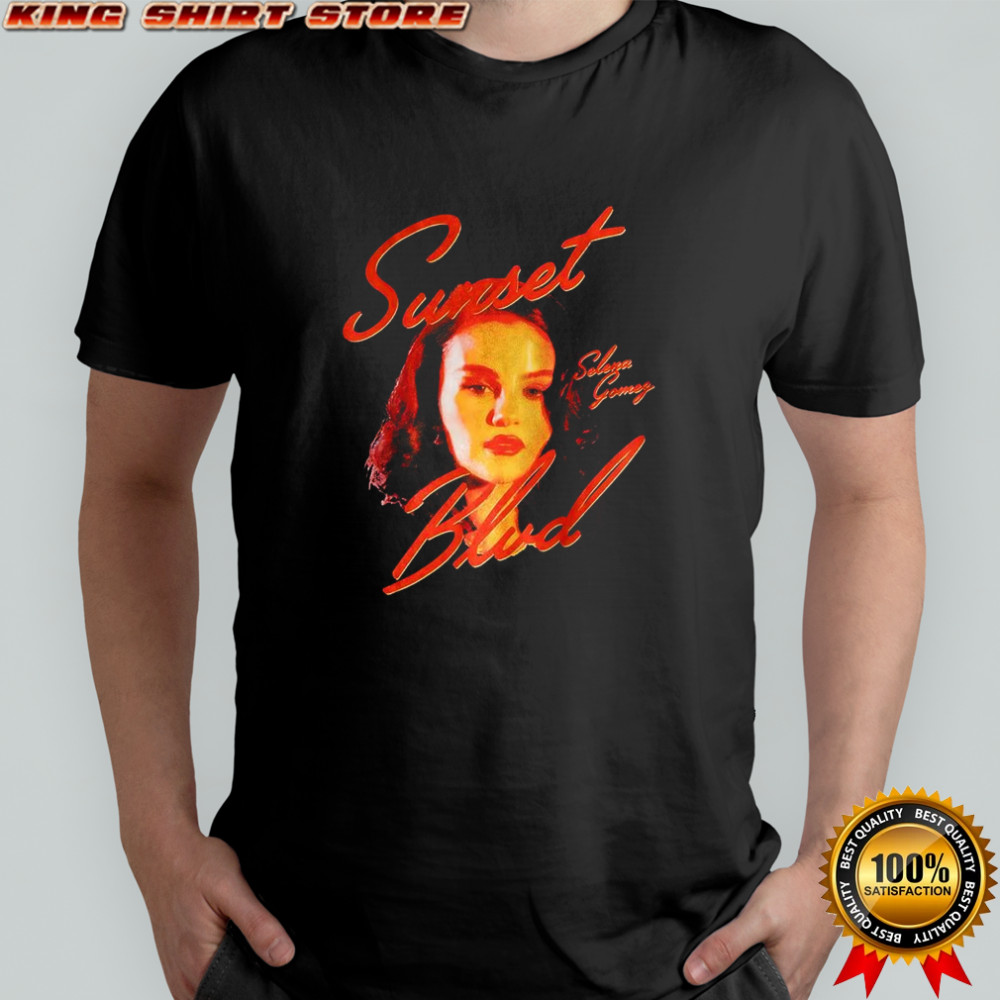 Selena sunset blvd portrait vintage inspired