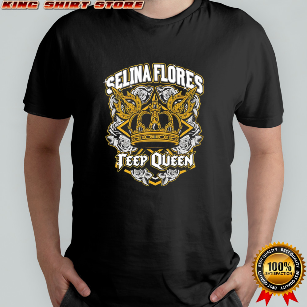 Selina Flores Teep Queen Crown Rose Skull King shirt
