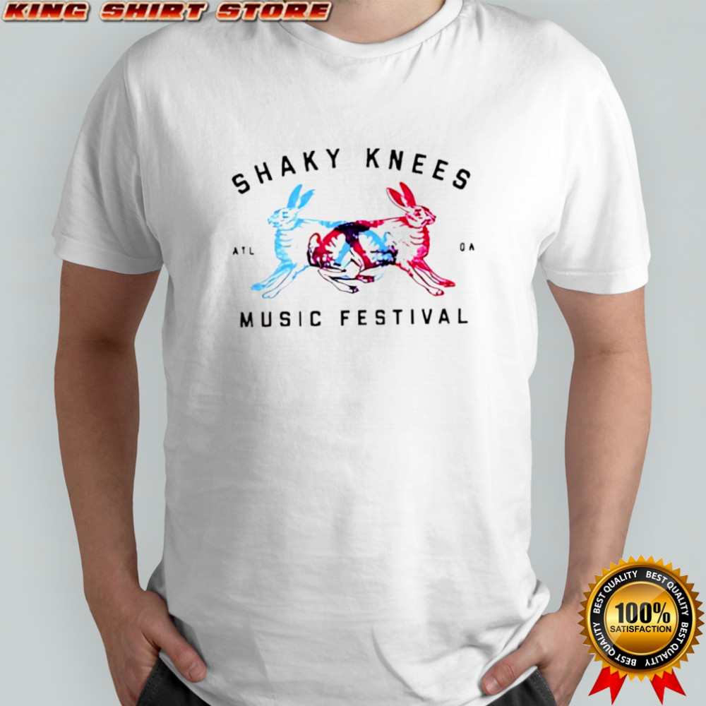 Shaky Knees Music Festival Rabbits Lineup shirt