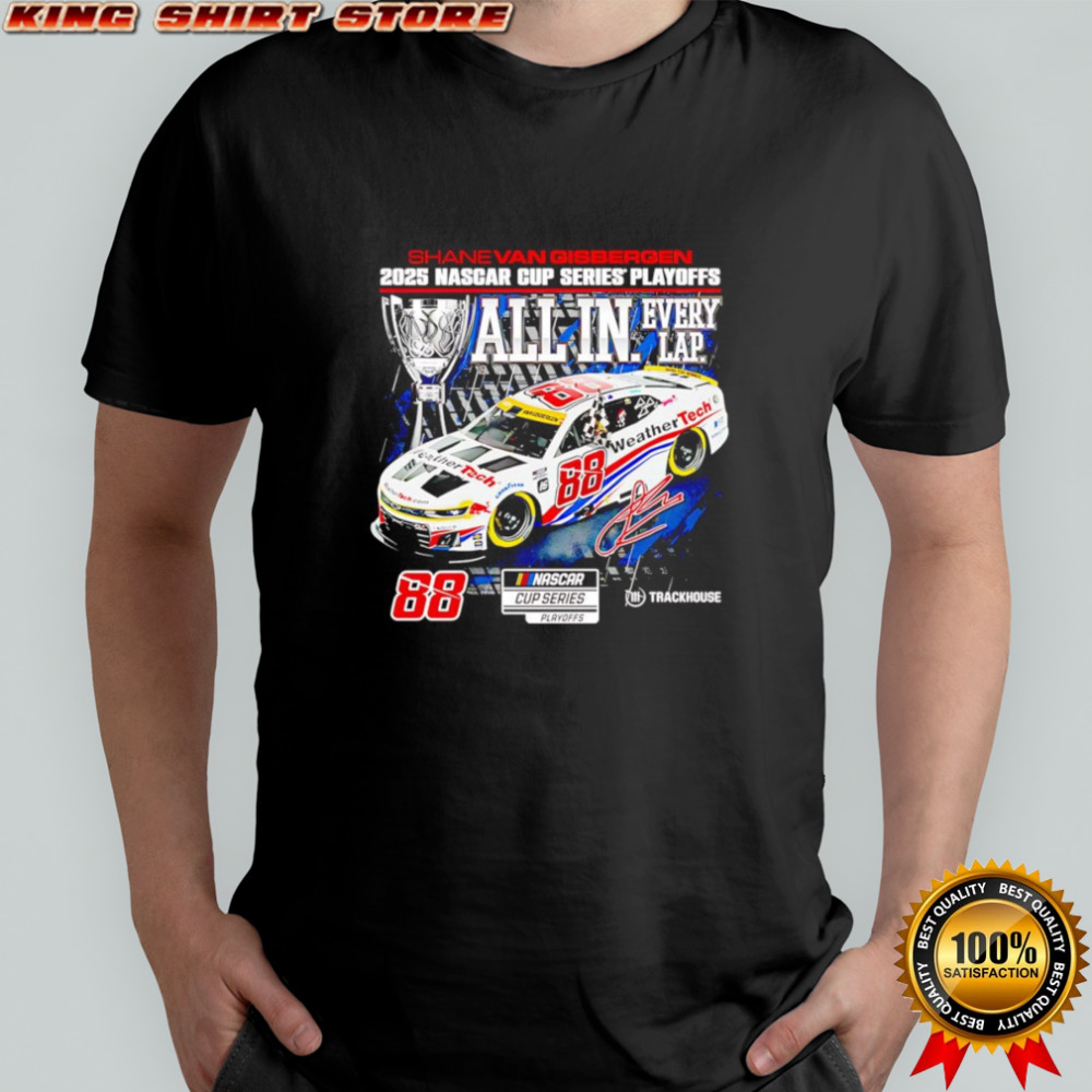 Shane Van Gisbergen 2025 Playoff shirt