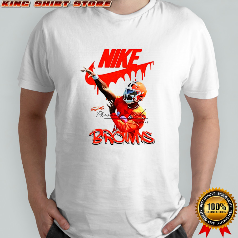 Shedeur Sanders Cleveland Browns x Nike NFL 2025 signature shirt