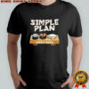 Simple Plan Japan Tour 2025 List Sushi T-shirt