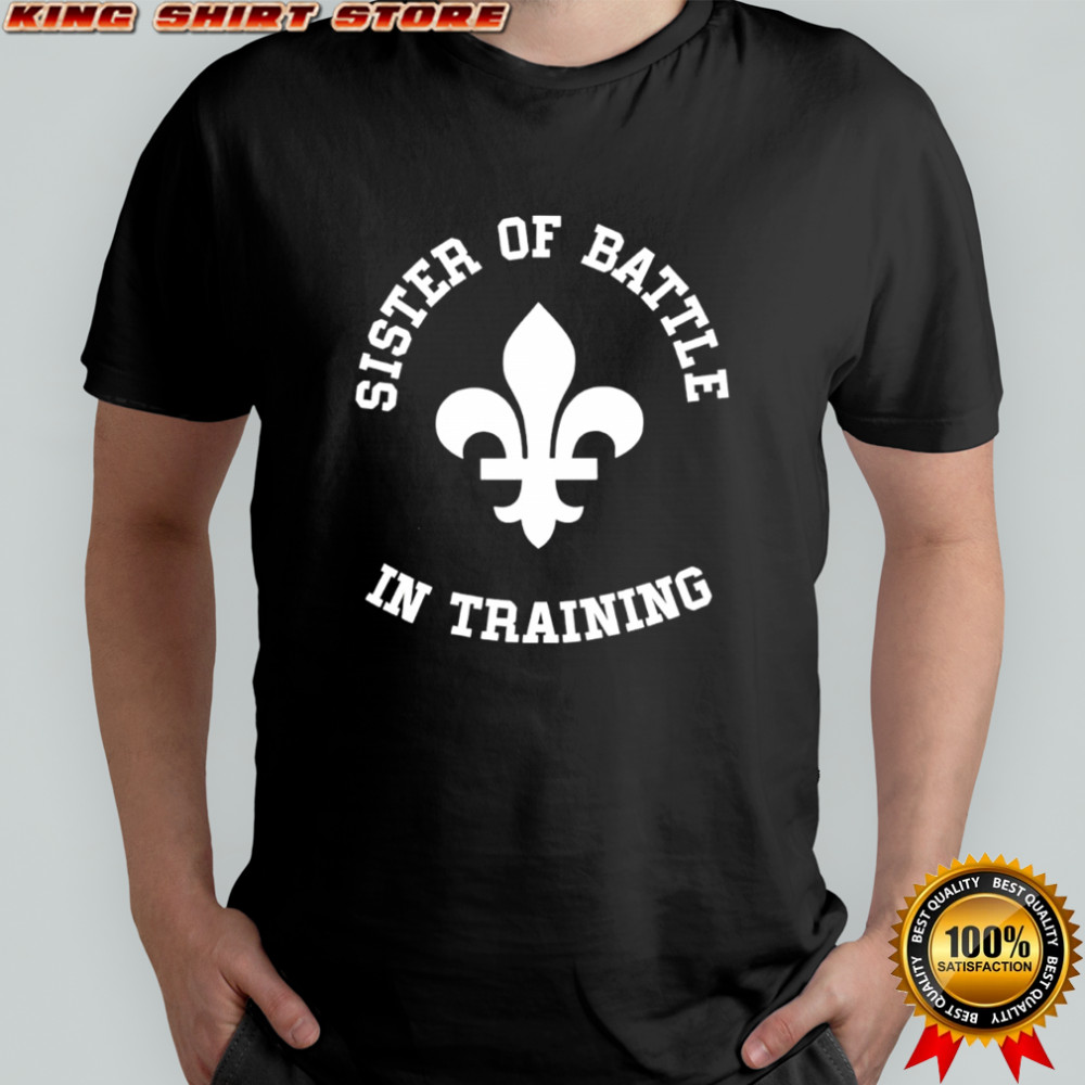 Sister of battle in training T-shirt