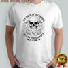 Skeleton my anxiety is chronic but my personality is iconic shirt