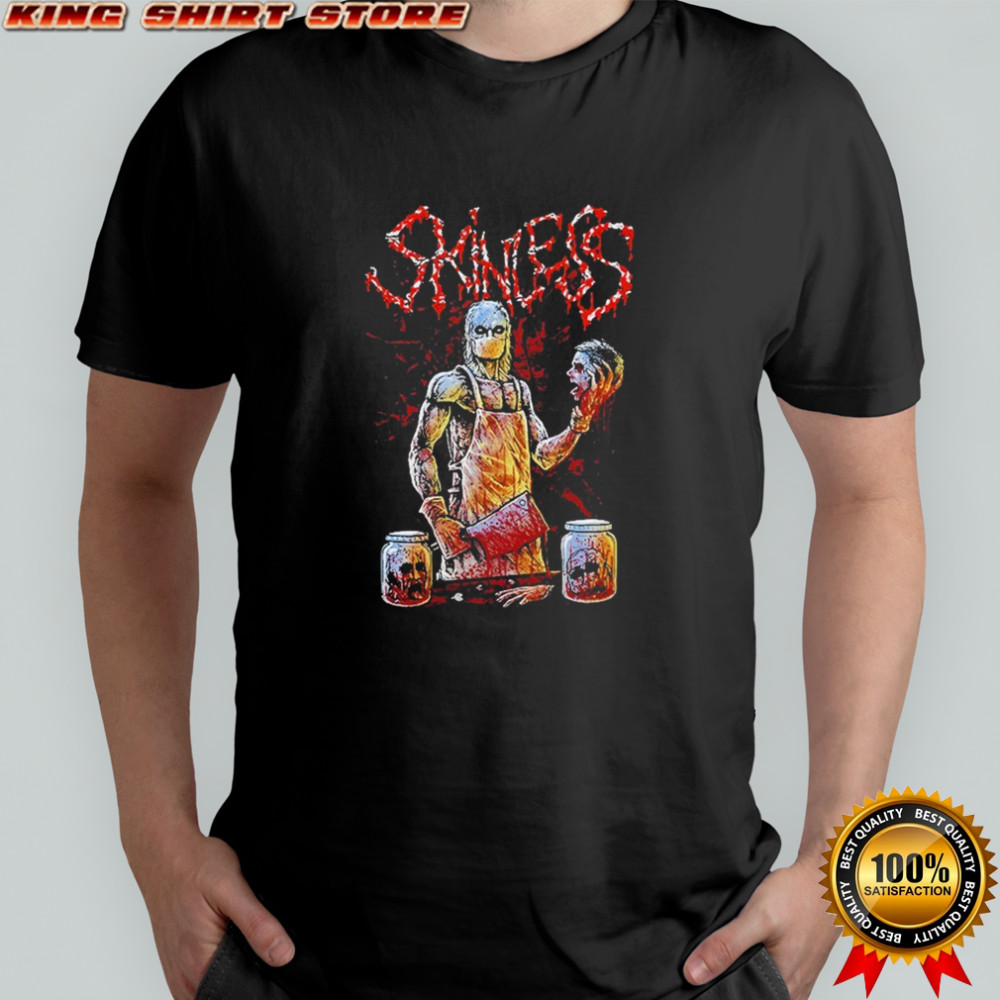 Skinless Butcher Banging Heads Since 1992 T-shirt