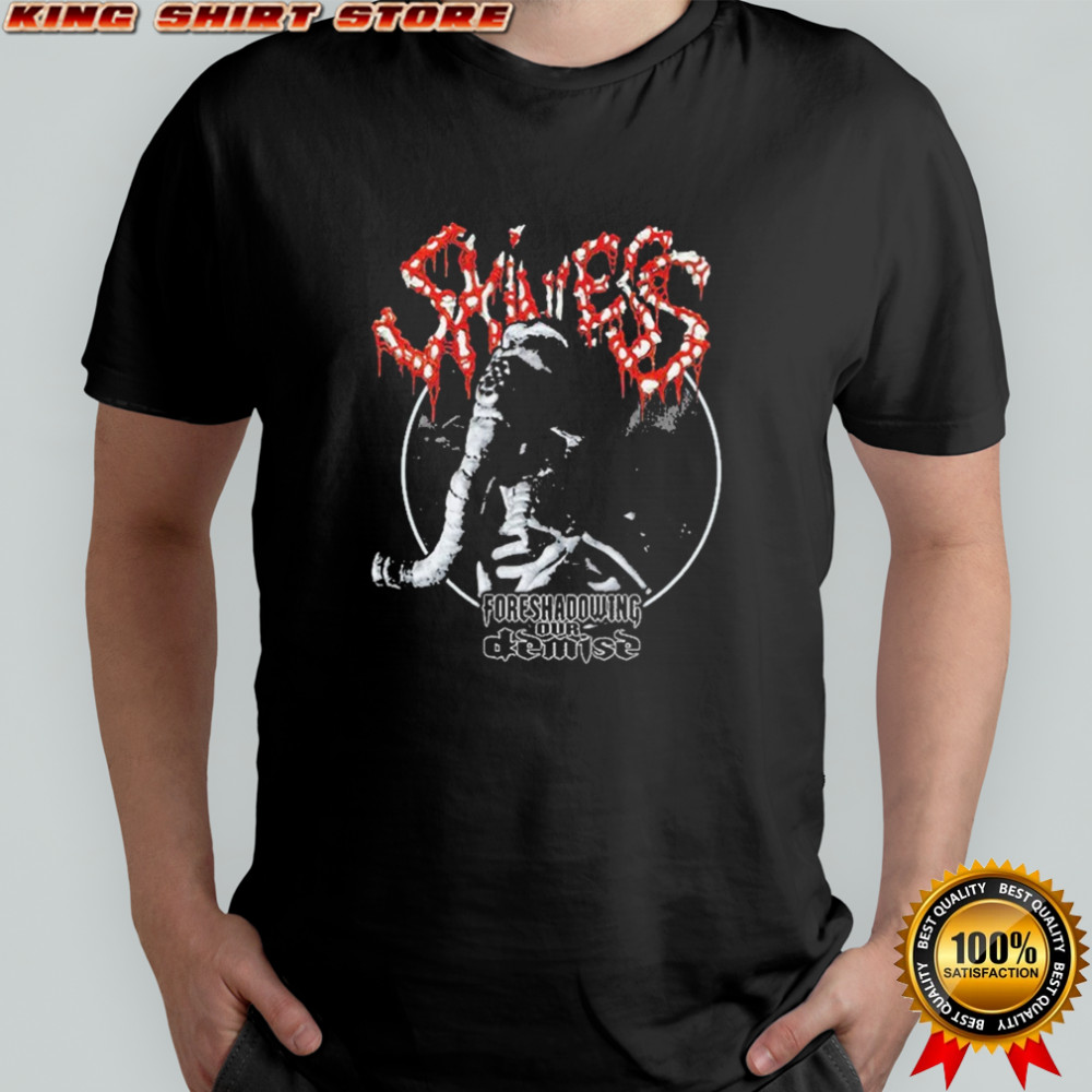 Skinless Foreshadowing Our Demise Negative T-shirt