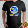 Skyline Michigan Wolverines on Saturdays Detroit Lions on Sundays shirt