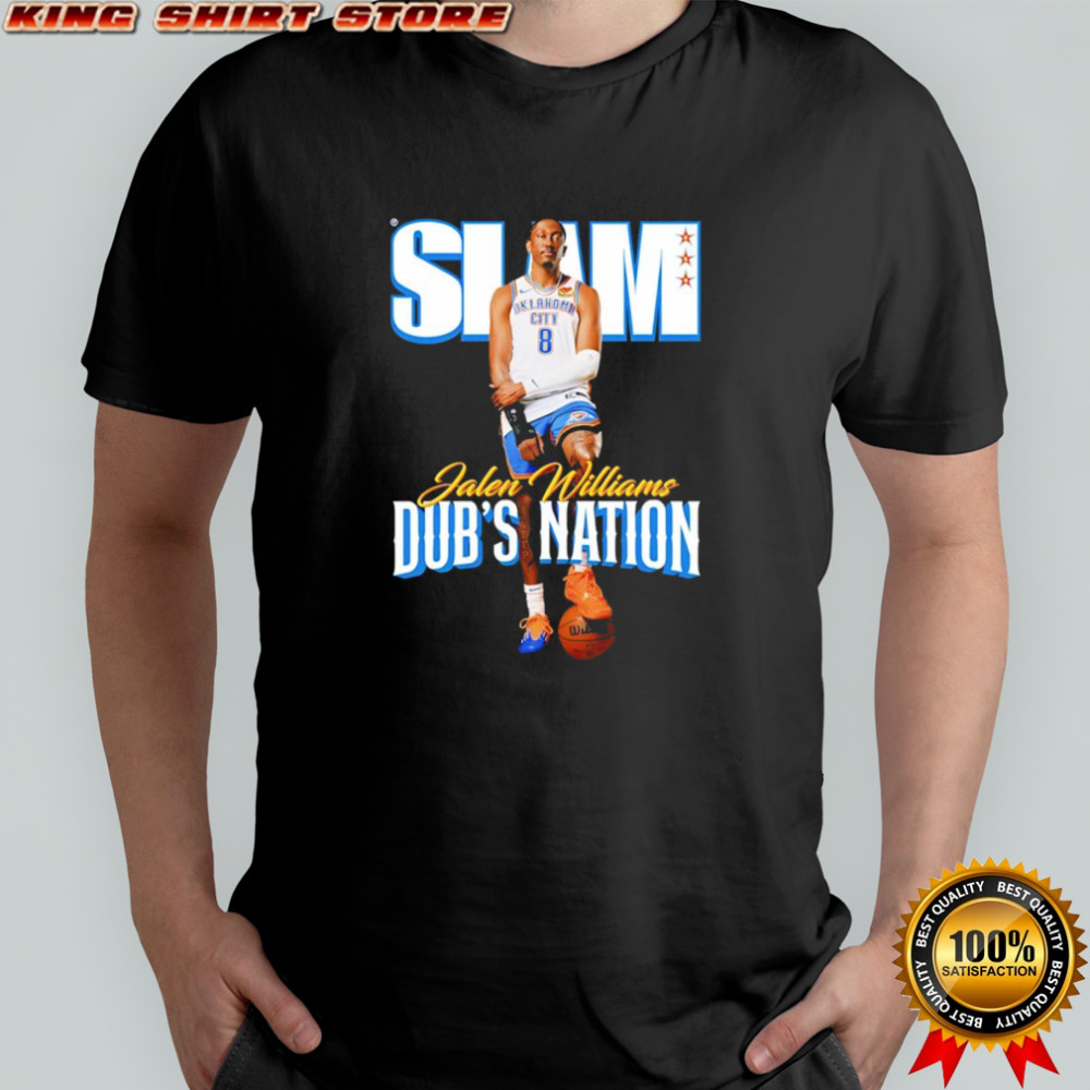 Slam Jalen Williams Dub’s Nation shirt
