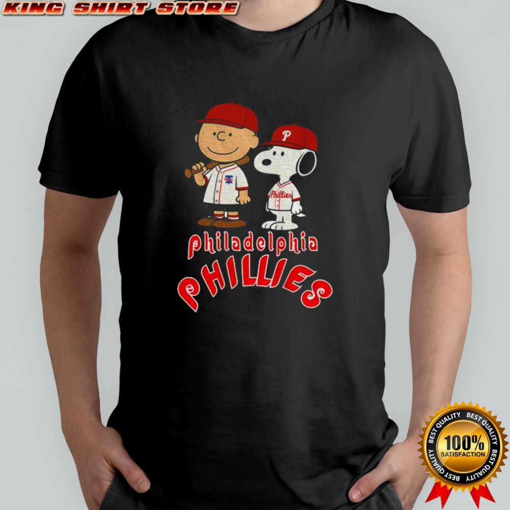 Snoopy and Charlie Brown Philadelphia Phillies MLB Baseball Champions shirt