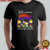 Snoopy and friend LSU Tigers football who lover fall and LSU shirt