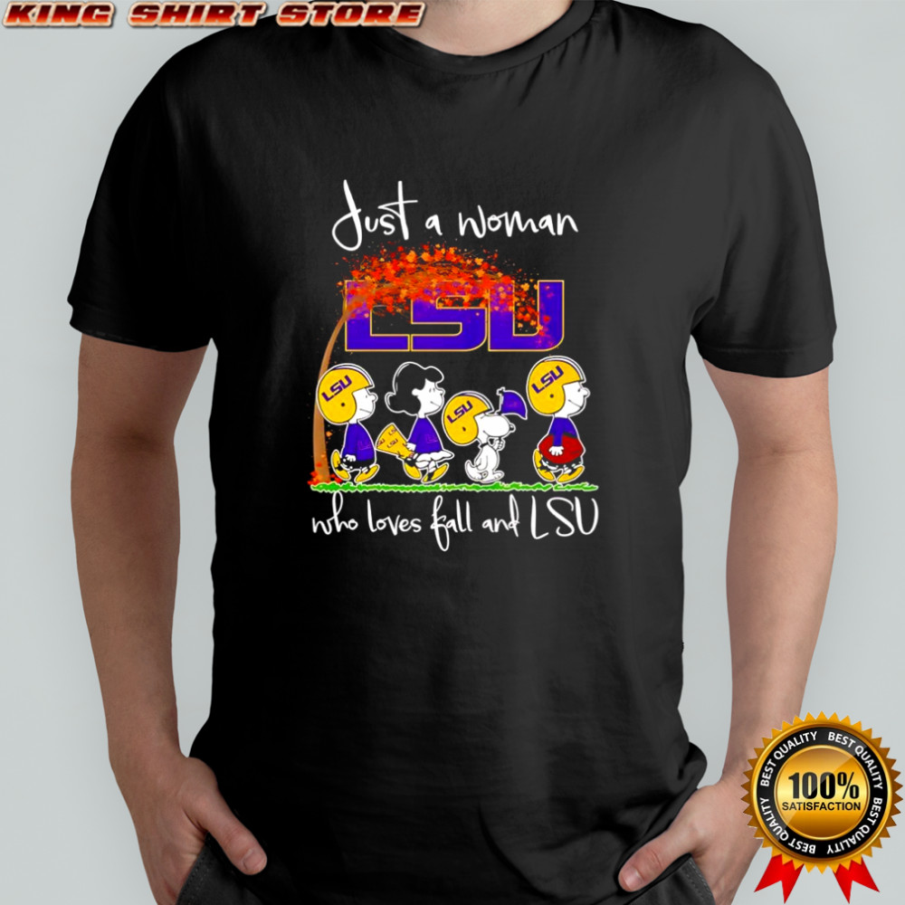 Snoopy and friend LSU Tigers football who lover fall and LSU shirt Snoopy and friend LSU Tigers football who lover fall and LSU shirt