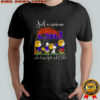 Snoopy And Friend Lsu Tigers Football Who Lover Fall And LSU T-Shirt