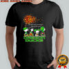 Snoopy And Friends Oregon Ducks Sports Team It’s The Most Wonderful Time Of The Year Autumn T-Shirt
