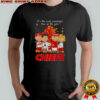 Snoopy And Friends X Kansas City Chiefs It’s The Most Wonderful Time Of The Year Autumn T-Shirt
