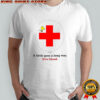 Snoopy Blood Drive a little goes a long way shirt