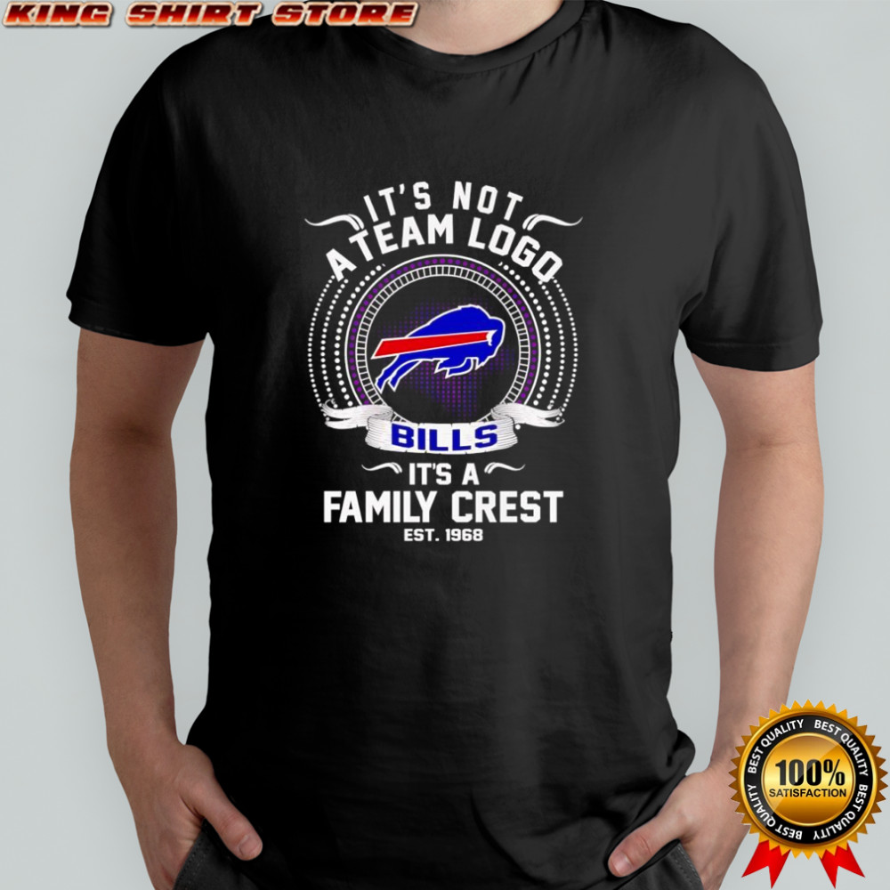 Snoopy Buffalo Bills NFL It’s not a team logo It’s a family crest est 1968 shirt