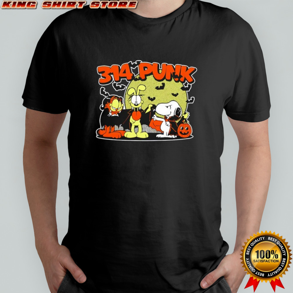 Snoopy Garf Odie 314 Punk Halloween 2025 shirt