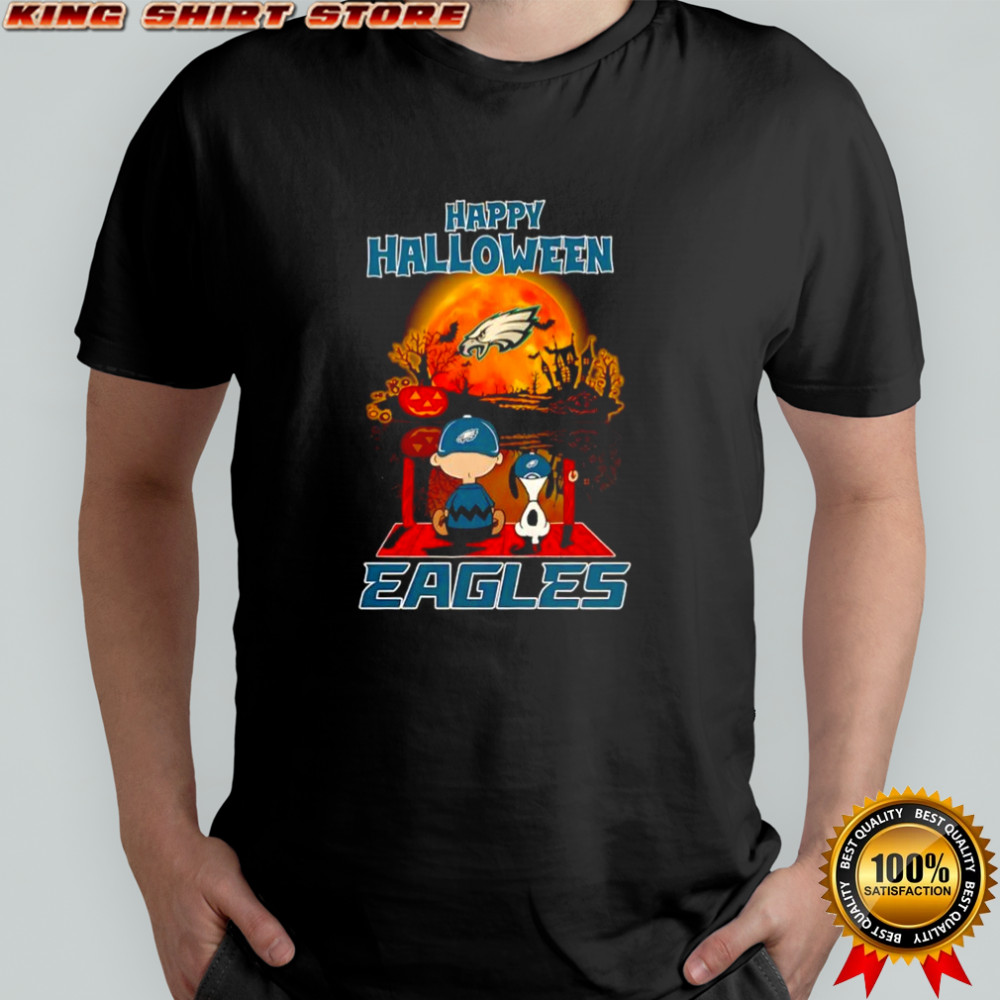 Snoopy The Peanuts Philadelphia Eagles Happy Halloween shirt Snoopy The Peanuts Philadelphia Eagles Happy Halloween shirt