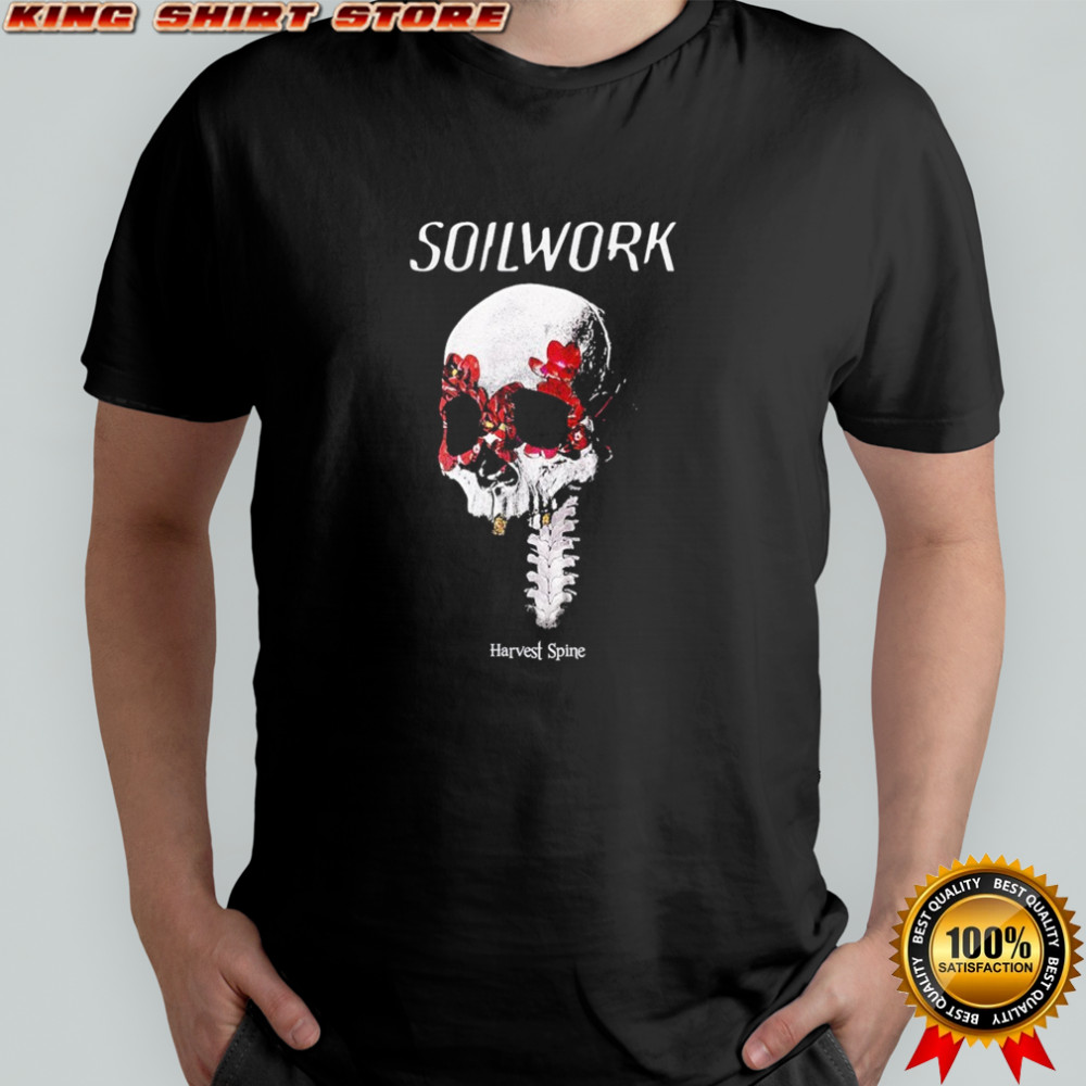 Soilwork Harvest Spine Skull T-shirt