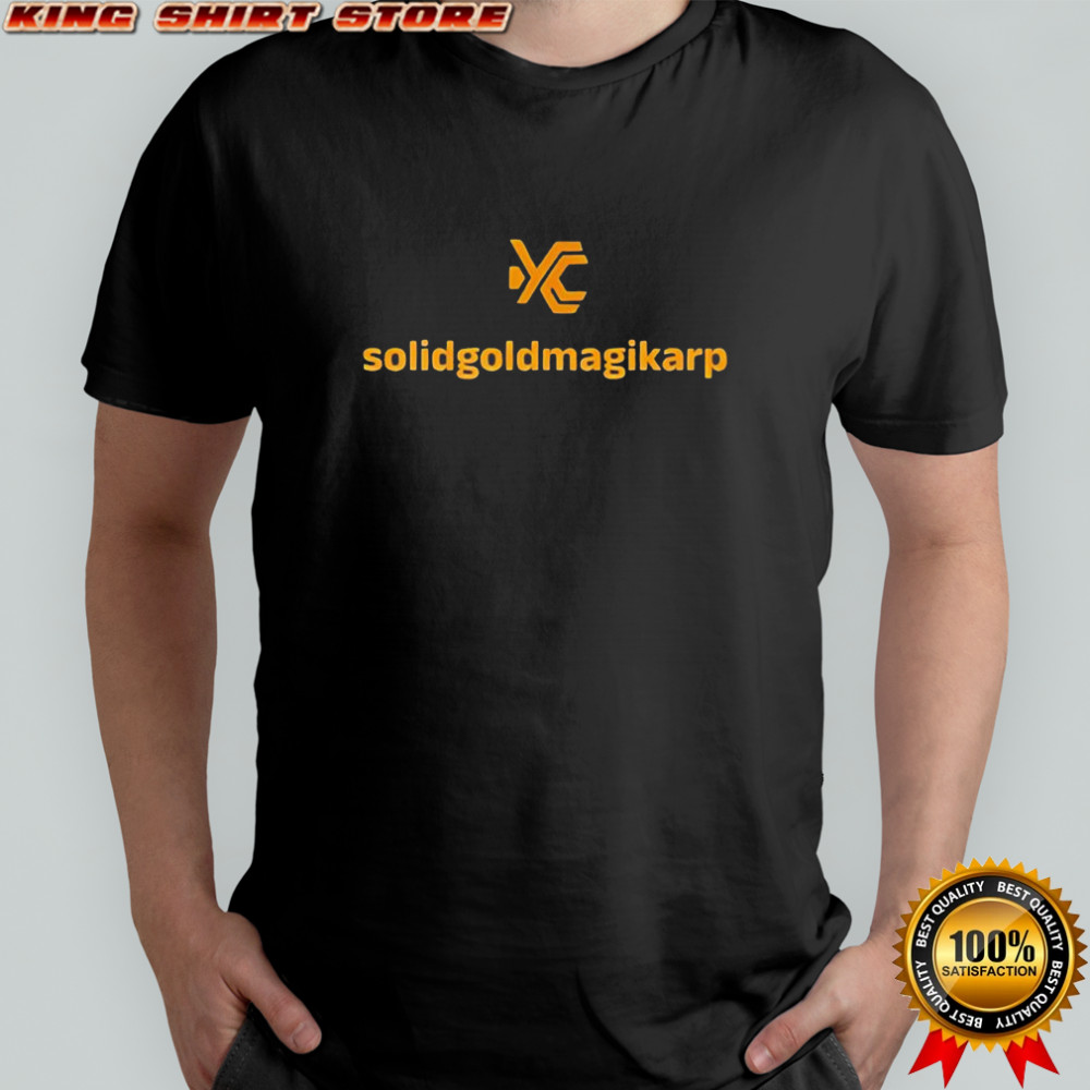 Solidgoldmagikarp logo shirt