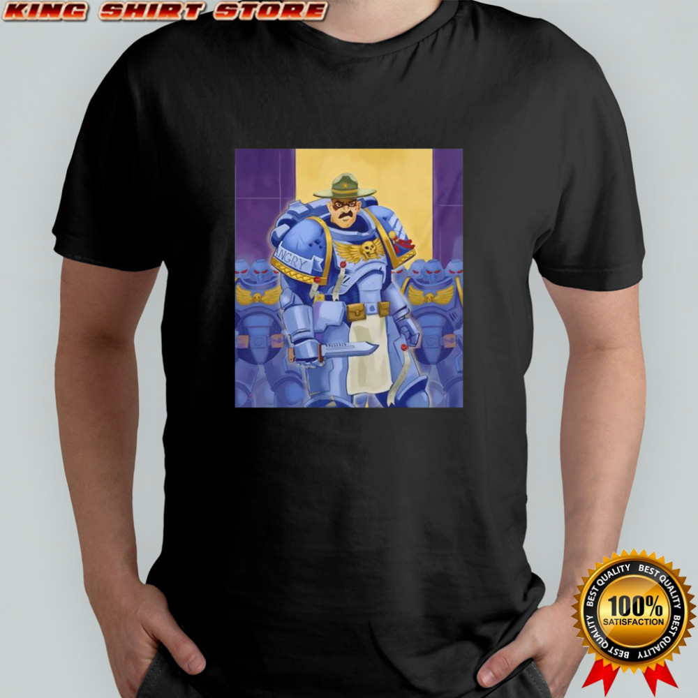 Space Marine Drill Marine shirt