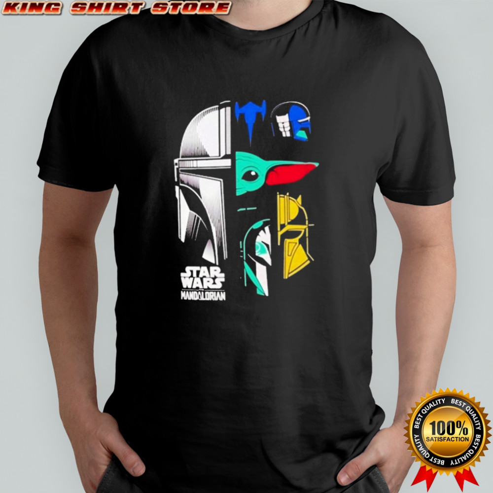 Spencers Star Wars Mandalorian Panels T-shirt