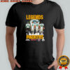 Starr Favre Rodgers and White Legends Green Bay Packers signature shirt