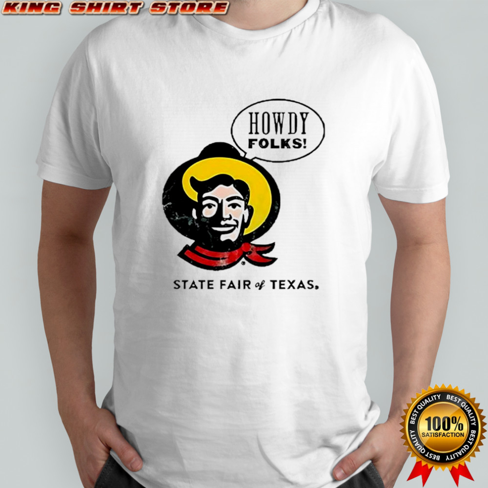 State fair of texas howdy folks cowboy shirt