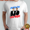 Stephen Colbert Jimmy Kimmel Justice For Late Night shirt