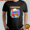 Stitch running Texas Longhorns football shirt