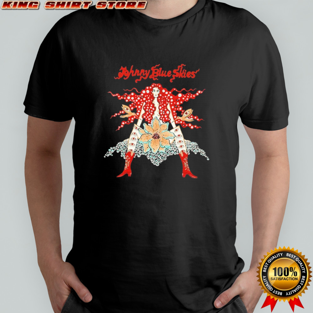 Sturgill Simpson Johnny Blue Skies Flower T-shirt