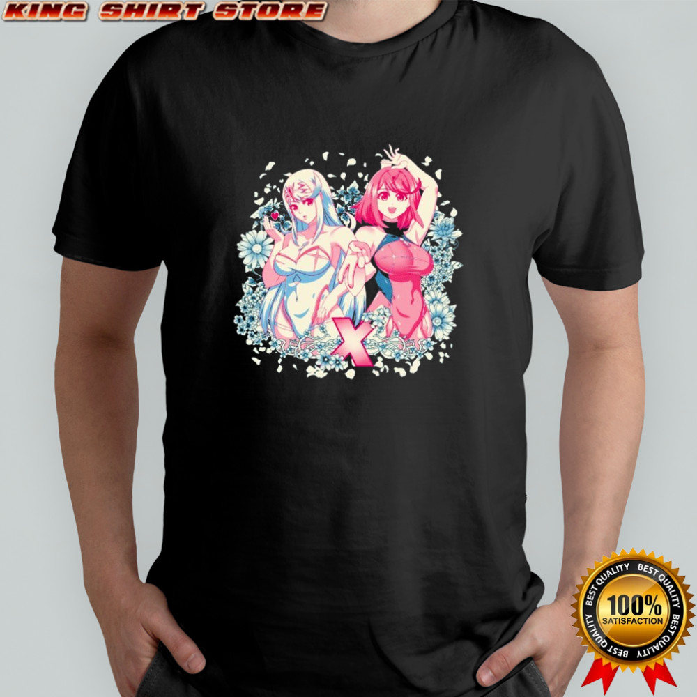 Summer Blades X Waifu Anime T-shirt
