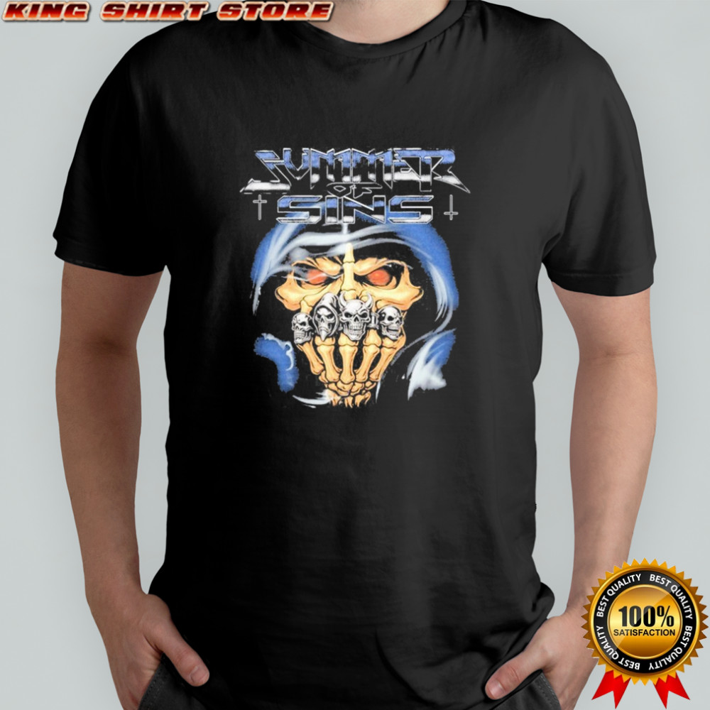 Summer Of Sins Im A Sinner Holy Sinner Middle Finger T-shirt Summer Of Sins Im A Sinner Holy Sinner Middle Finger T-shirt