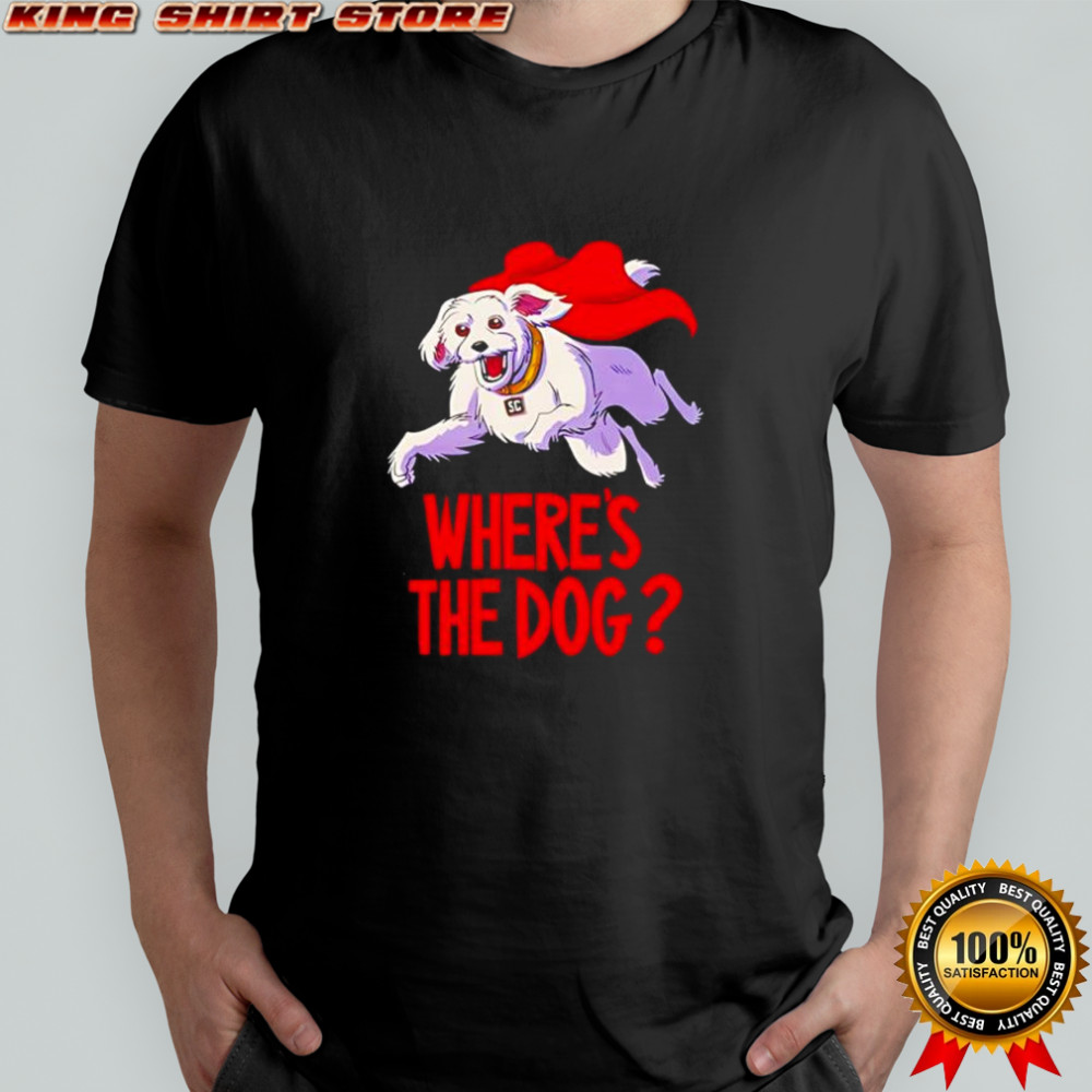 Superdog Where’s the dog graphic shirt