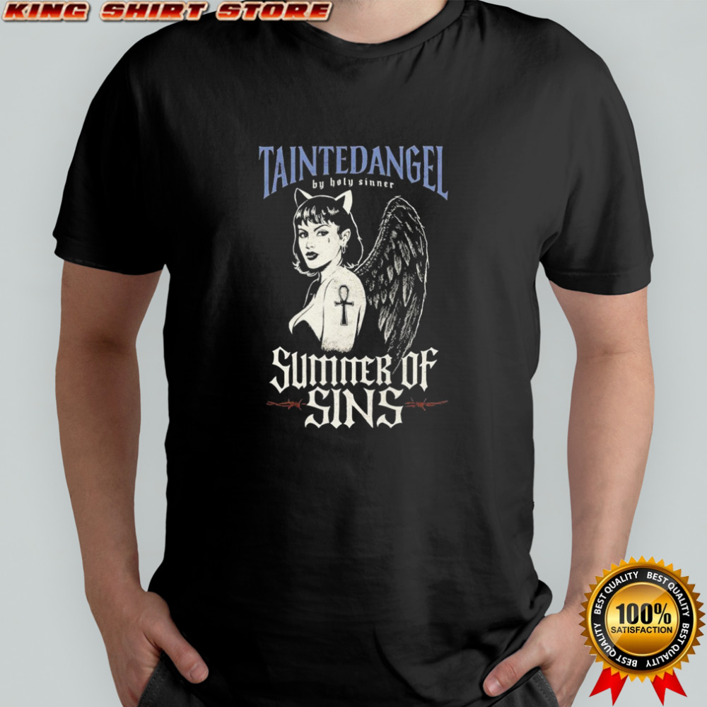 Tainted Angel Summer Of Sins Holy Sinner T-shirt