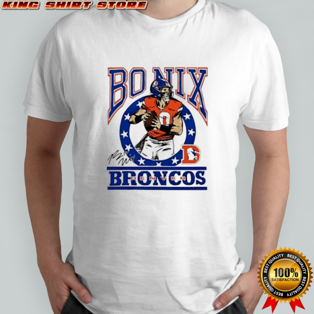 Talanoa Hufanga Bo Nix Denver Broncos shirt