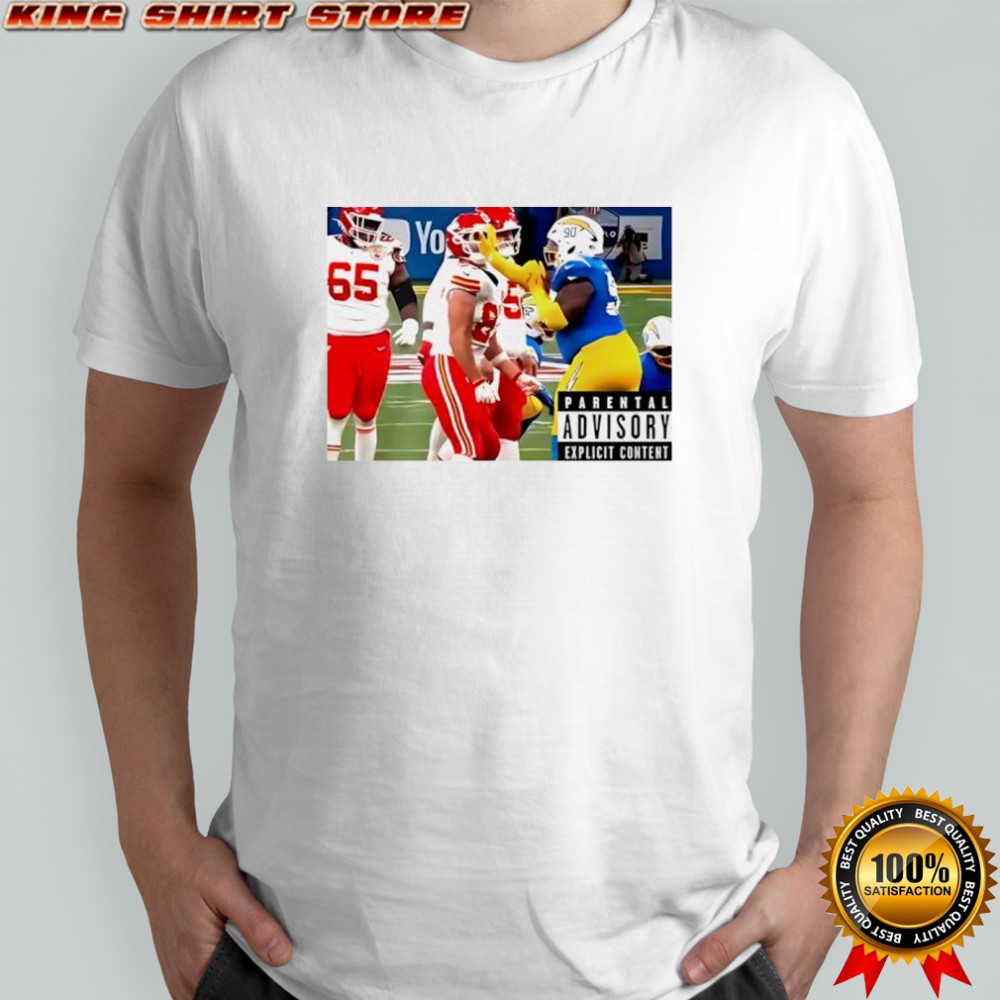 Teair Tart Slap on Travis Kelce shirt