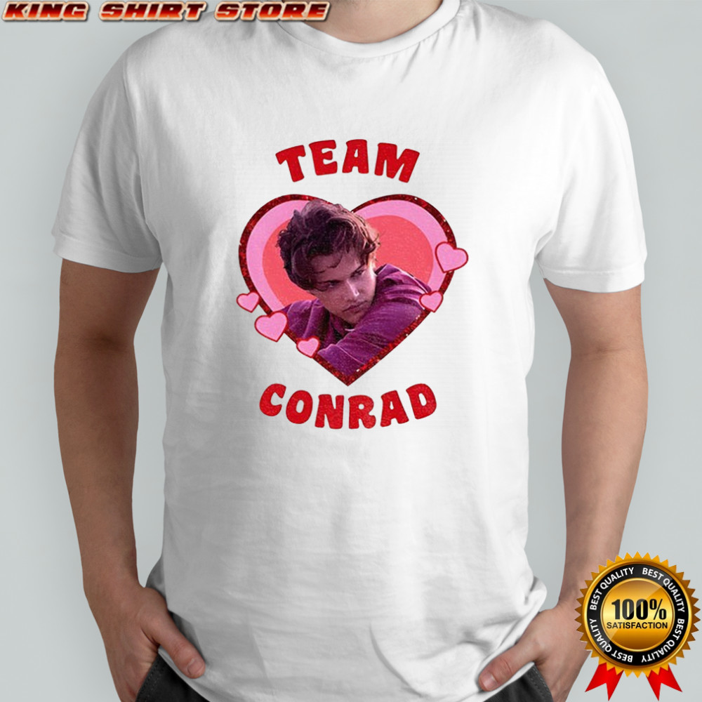 Team Conrad Conrad Fisher read heart shirt