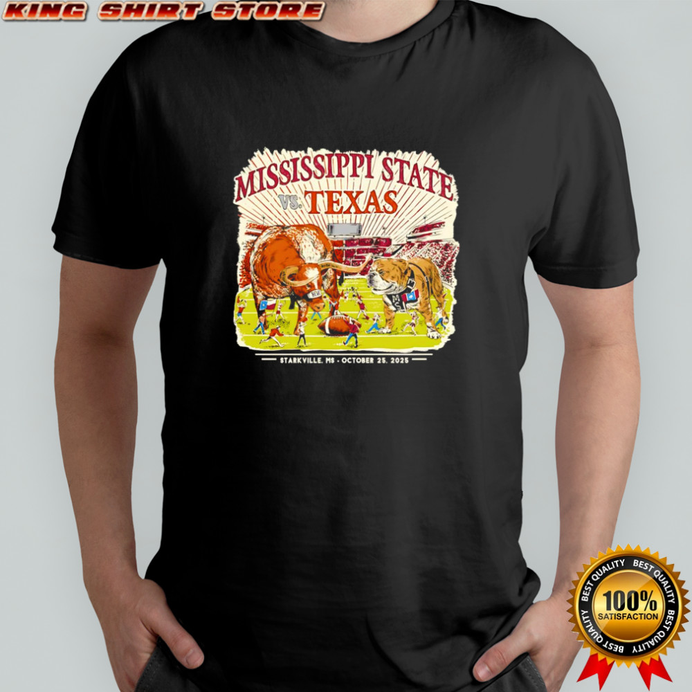 Texas vs Mississippi State Game Day 2025 shirt