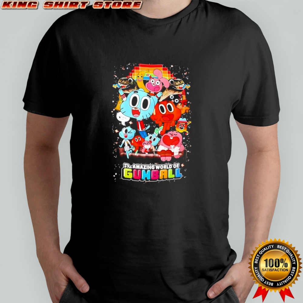 The Amazing World of Gumball poster shirt