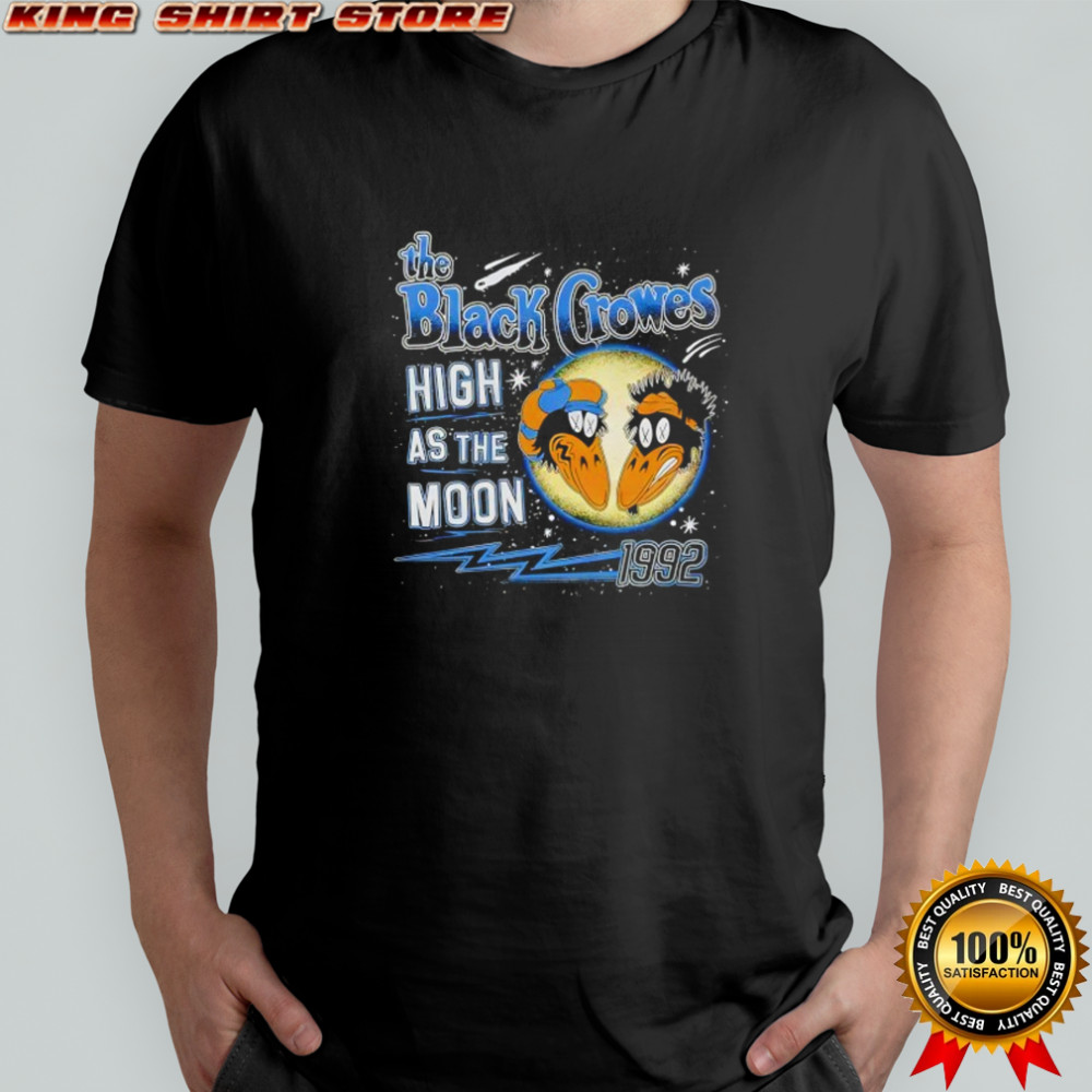 The black crowes high as the moon space 1992 shirt